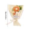 1/3/5pcs Knitted Flower Bouquet Wedding Mini Crochet Flowers Birthday Party Decor Gift Not Withering Artificial Flower Bouquet