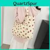 Classic Canvas Tote Bag With Soft-medium Hardness And Inner Phone Pocket