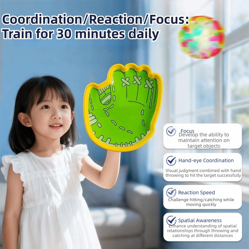 Gameplay Toss Catch Game Set Light-Up Ball Parent-Child Interactive Toy  Parent-Child