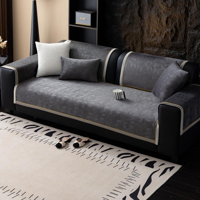 New Four-Season Universal Anti-Cat Scratch Sofa Cushion Winter High-End Sofa Cover Sofa Cover Sofa Cover Sofa Blanket