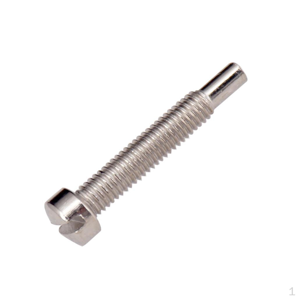Durable 12 Pieces Iron Pickup Polepiece Mounting Screws for Electric Guitar Parts