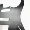 Hoogwaardig 1,5 mm dik Enkelzijdig Geborsteld Aluminiumlegering Paneel 11-gaats ST Elektrische Gitaar Pickguard SSH Decoratieve Pickguard