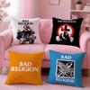 Punk Bad Religion Cushion Cover Cushion Cover Set 4Pcs 50X50 45X45 40X40 Pillowcase Decorative Sofa Home Decor