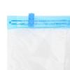 Storage Bags 10 pcs Transparent and Blue 100 x 80 cm