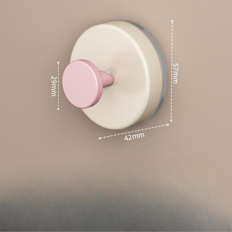 Sugkoppskrok Inget behov av att borra hål Krok för kappa Väggmonterad Stark bärförmåga Självhäftande krok Spårlös badrumskrok