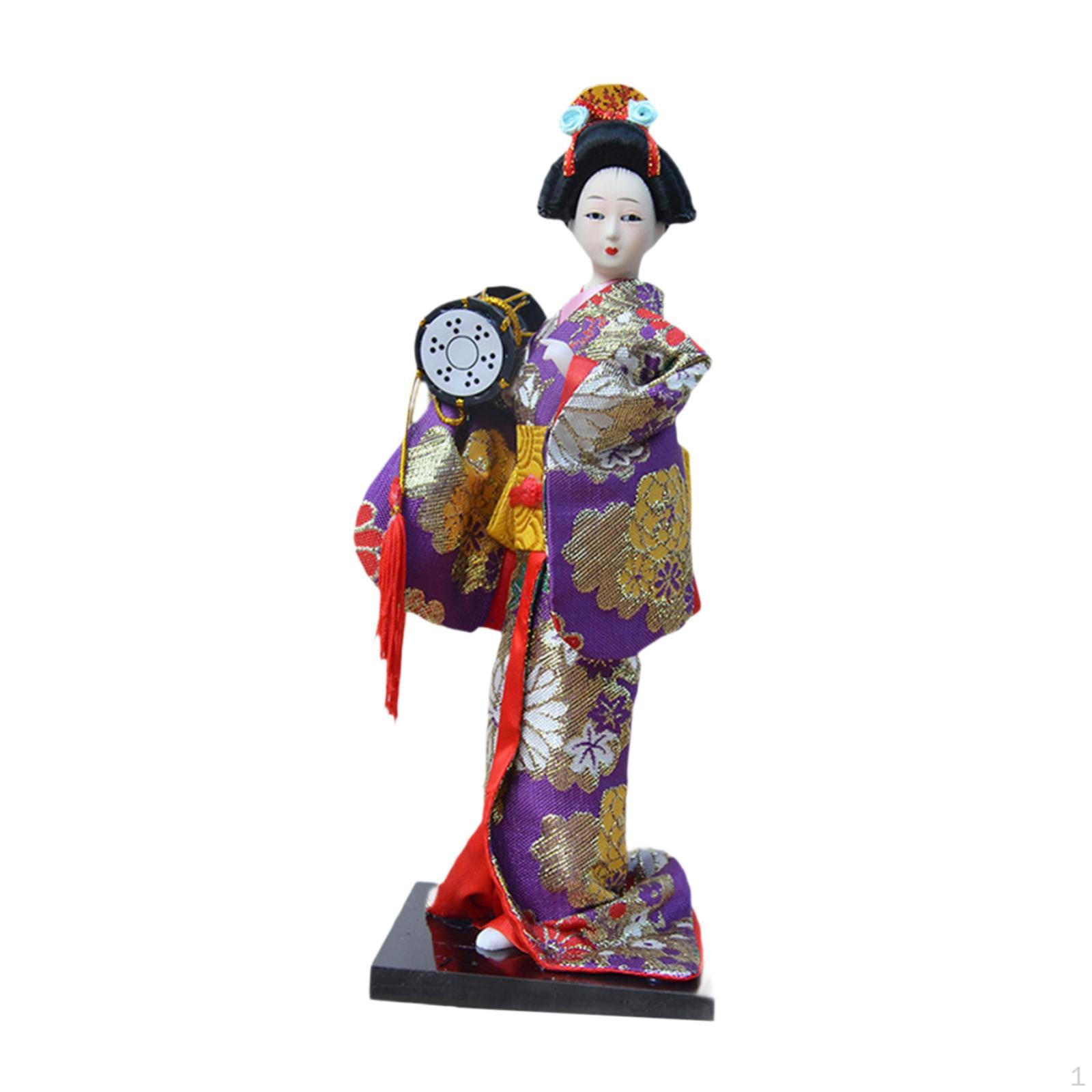 

Японская кукла-кимоно, статуэтка девушки, украшение, восточная древняя коллекционная статуэтка Кабуки для Style C