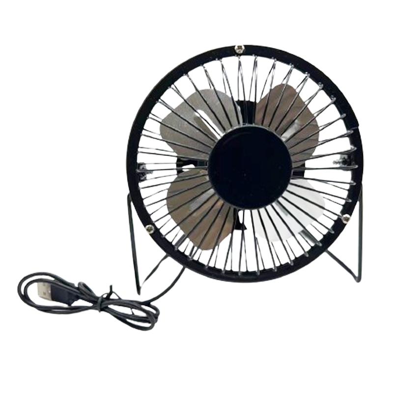 4-inch USB Strong Wind Silent MINI Fan Desk 360 Degree Rotatable Summer Cooling Portable Fan for Laptop Notebook Ofiice