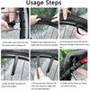 10 Pcs Plastic Bicycle Tire Lever Cycling Bike Tyre Crowbar Wear-resistant PP Pry Bar Bike Repair Opener Breaker Tool Crow Bar