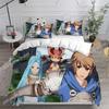 Luxury New 3D Print Granblue Fantasy Bedding Sets Comforter Quilt Bed Cover Duvet Cover Pillow Case Kids Adult Home Textiles