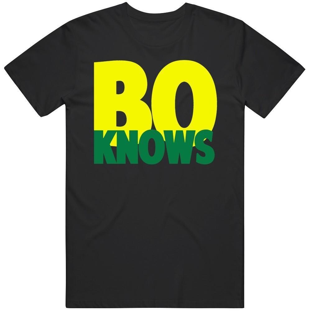 Bo Nix College Football Fan Bo Knows Parody v5 T Shirt Unisex T-Shirt L