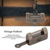 2pcs Antique Retro Style Chinese Vintage Padlock Chinese Style Horizontal Lock  Furniture Cabinets