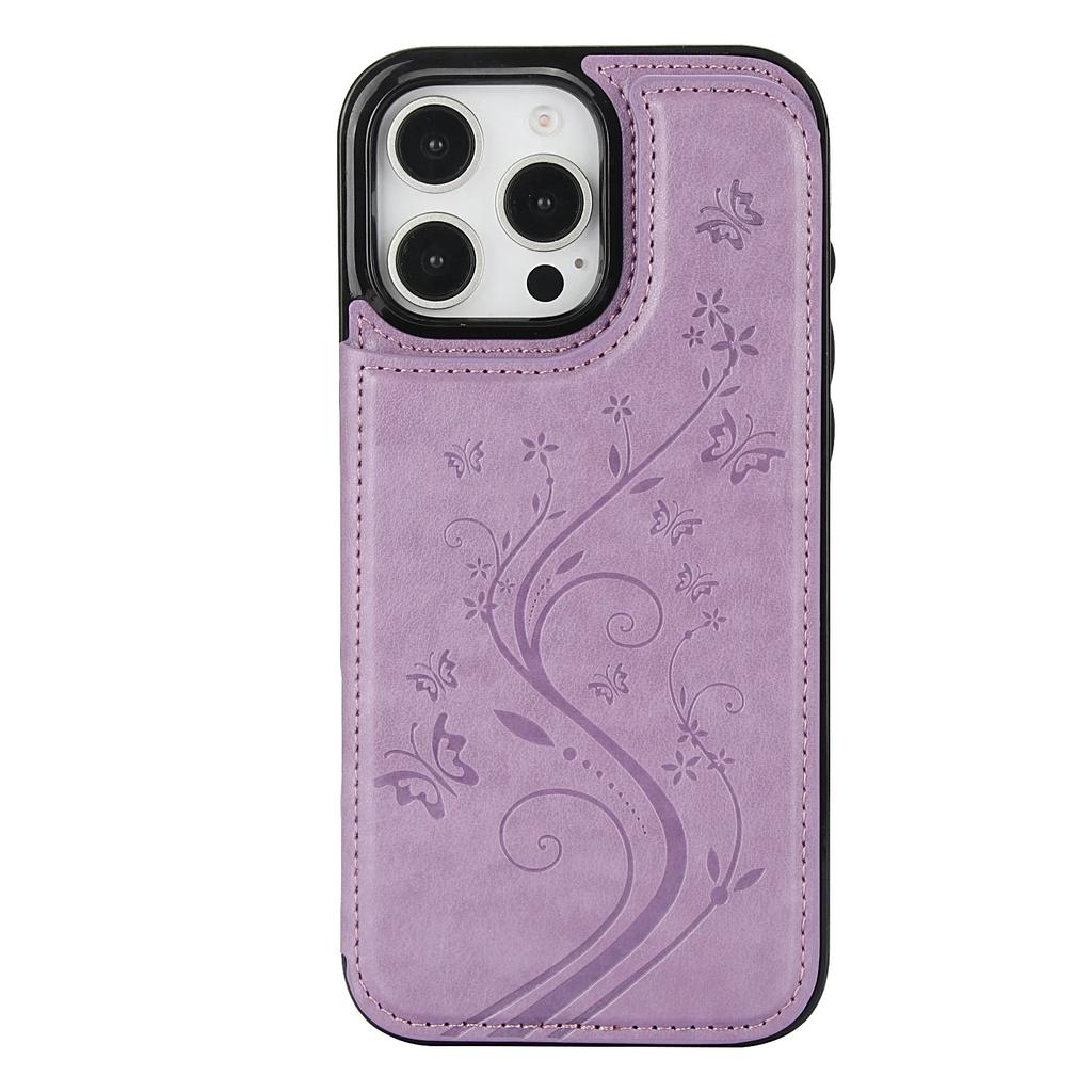 Wallet with Card Holder Kickstand Leather Phone Case for iPhone 16 15 Pro Max Plus Shockproof Protective Cover