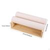 Double Bar Jewelry Holder Accessory Organizer for Home Use Smooth Surface Stylish Wooden Bracelet