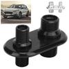 A/C Bulkhead Car 2‑Port Air Conditioner Bulkhead Connector Universal Modification Replacement for Hot Rod Firewall Bulkhead