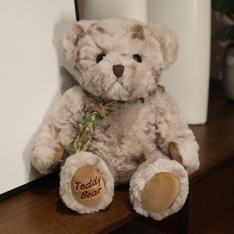 

Cute bear teddy bear doll plush toy hug bear doll children rag doll girl birthday gift 25cm（0.2kg） верблюд