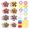 Suncatchers Crafts Safe Paper Cutting Craft Set For Children Window Painting Activity Family Bonding Project