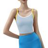 Yoga clothes summer breathable sports tennis sling vest with chest pad sports underwear skin-friendly yoga fitness vest