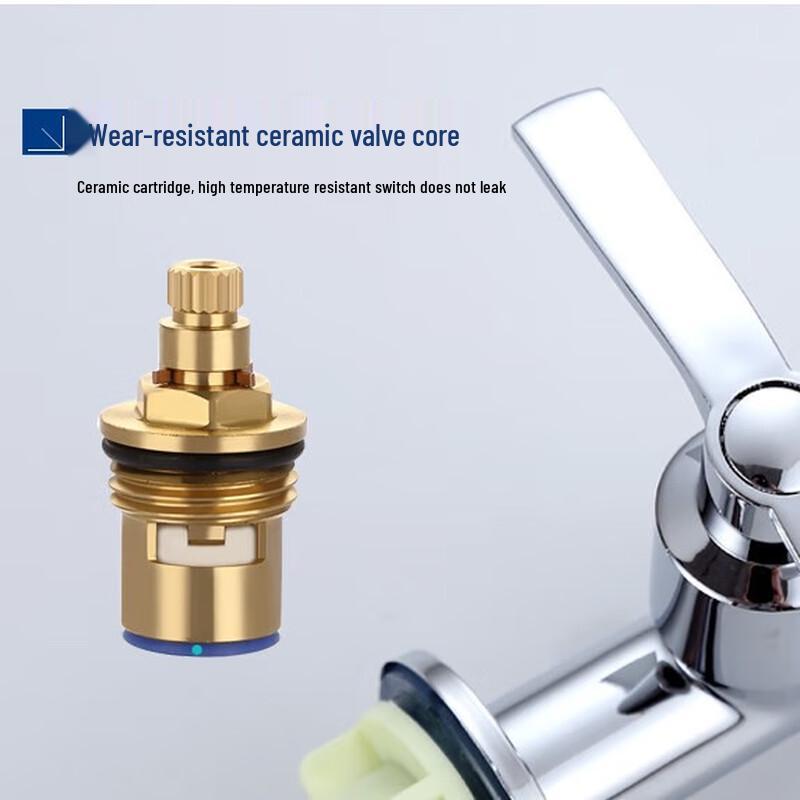 HC319 Koppar Väggmonterad Enkel Kall Köksblandare