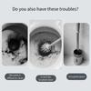 Toilet Bowl Brush Cherries Shape Ergonomic Design Safe Material Effective Cleaning