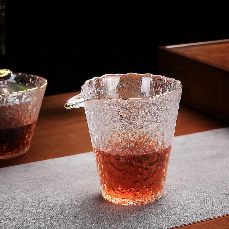 Hammered Glass Kung Fu Tea Set