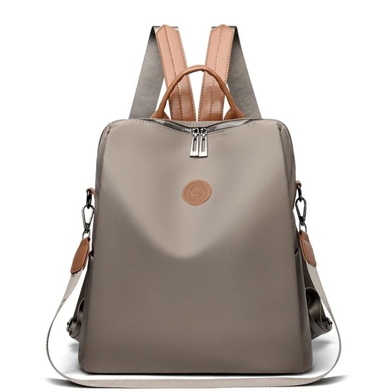 Backpack Women's New Trendy Simple Versatile Oxford Fabric Lightweight Large Capacity Travel Women's Commuter Shoulder Backpack