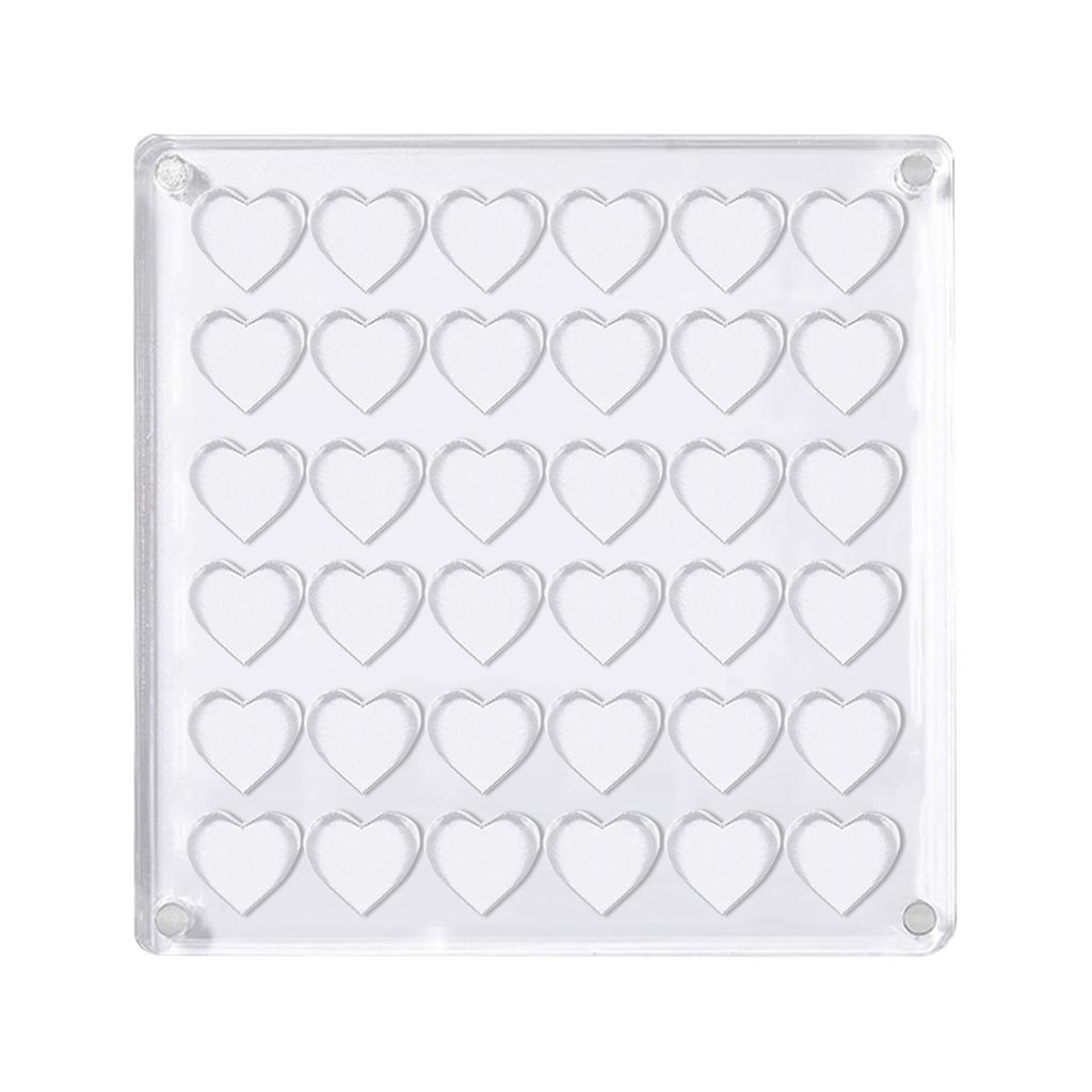 Acrylic Magnetic Seashell Display Box, Seashell Storage Box, Nail Arts Storage Box, Bead, Small Organizers For Seashell, Bead, Manicure, Jewelry