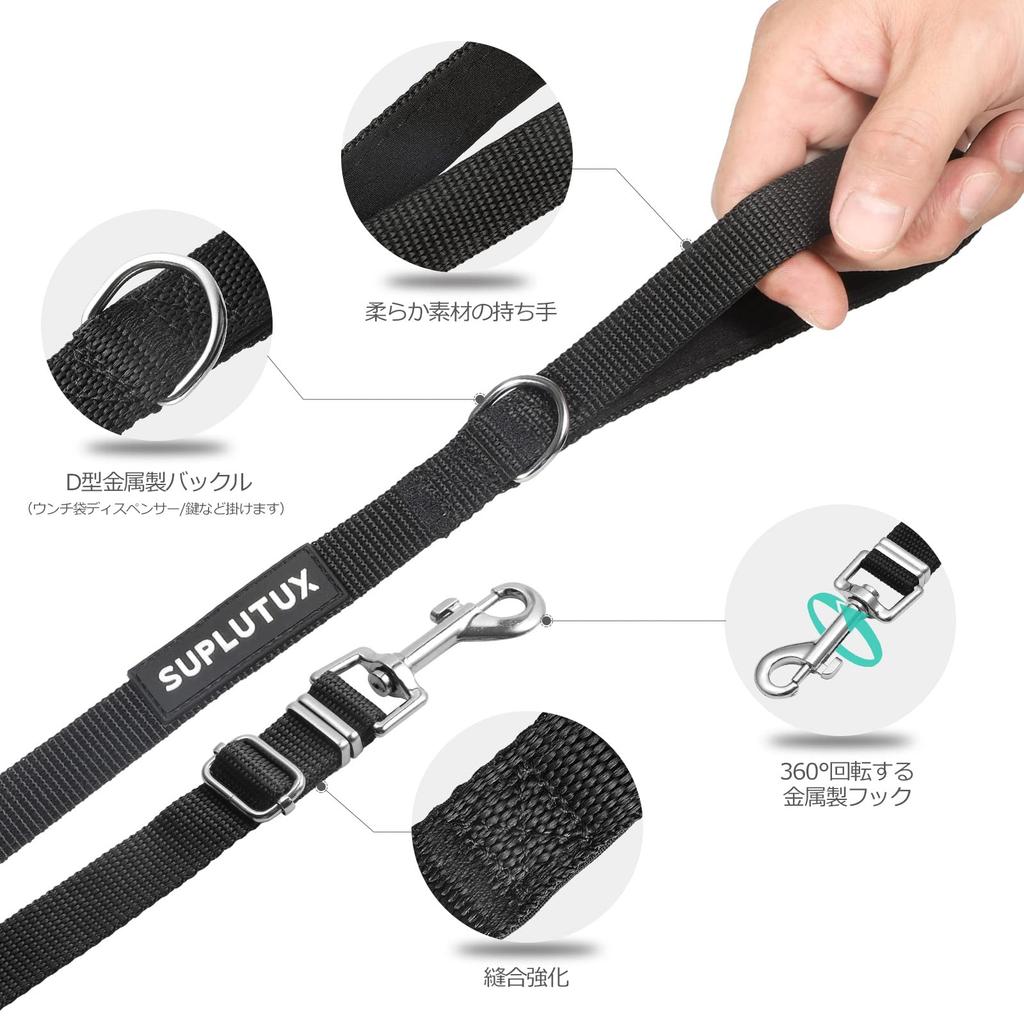 Dog Long For Dog For and Small Adjustable Pet Supplies Lead, Lead, Training, Large, Medium, Dogs, Retractable, Lead, Nylon, Durable, Long, (20m)