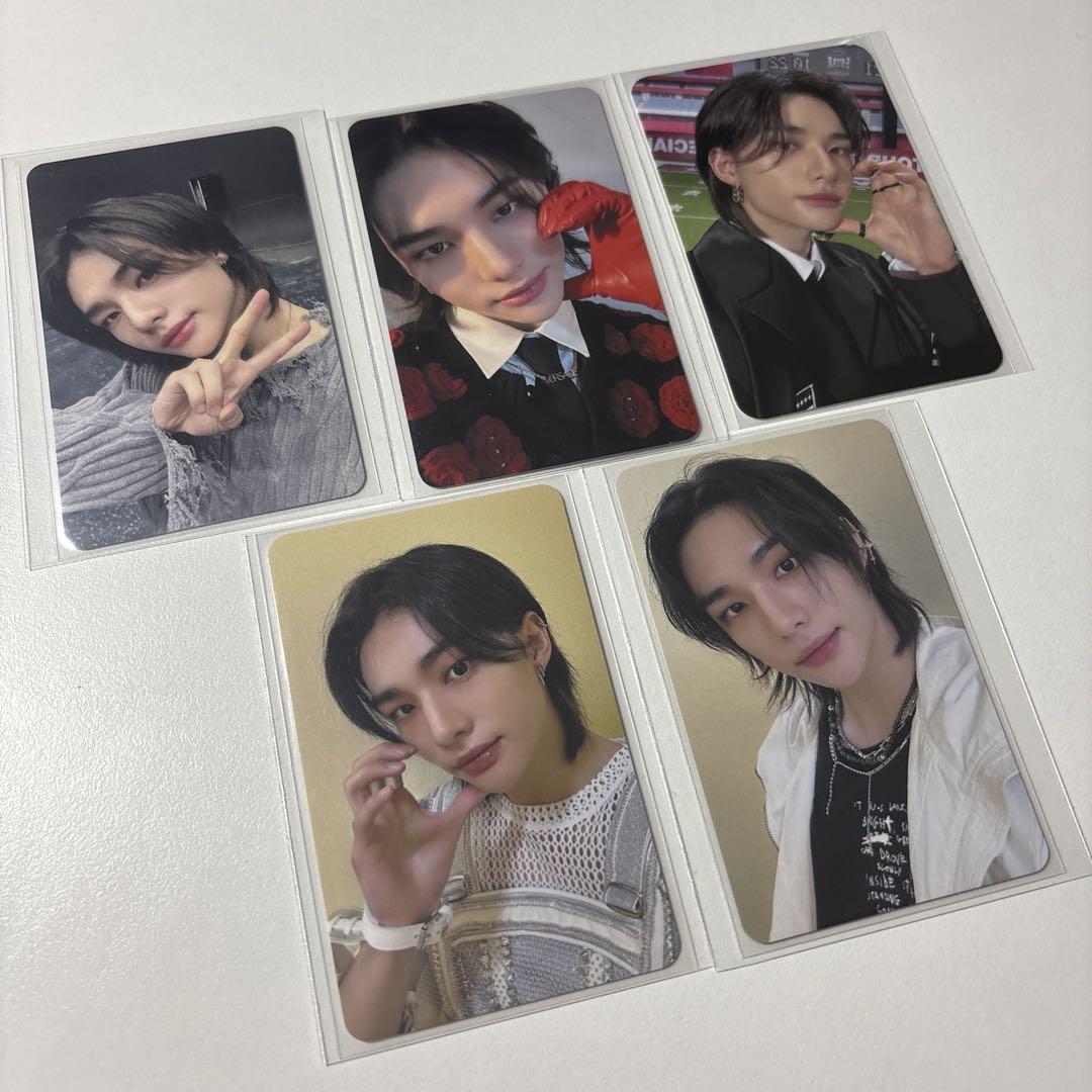 

[Б/У] лимитированная для площадки фотокарточка Хёнджина Stray Kids 5-Star