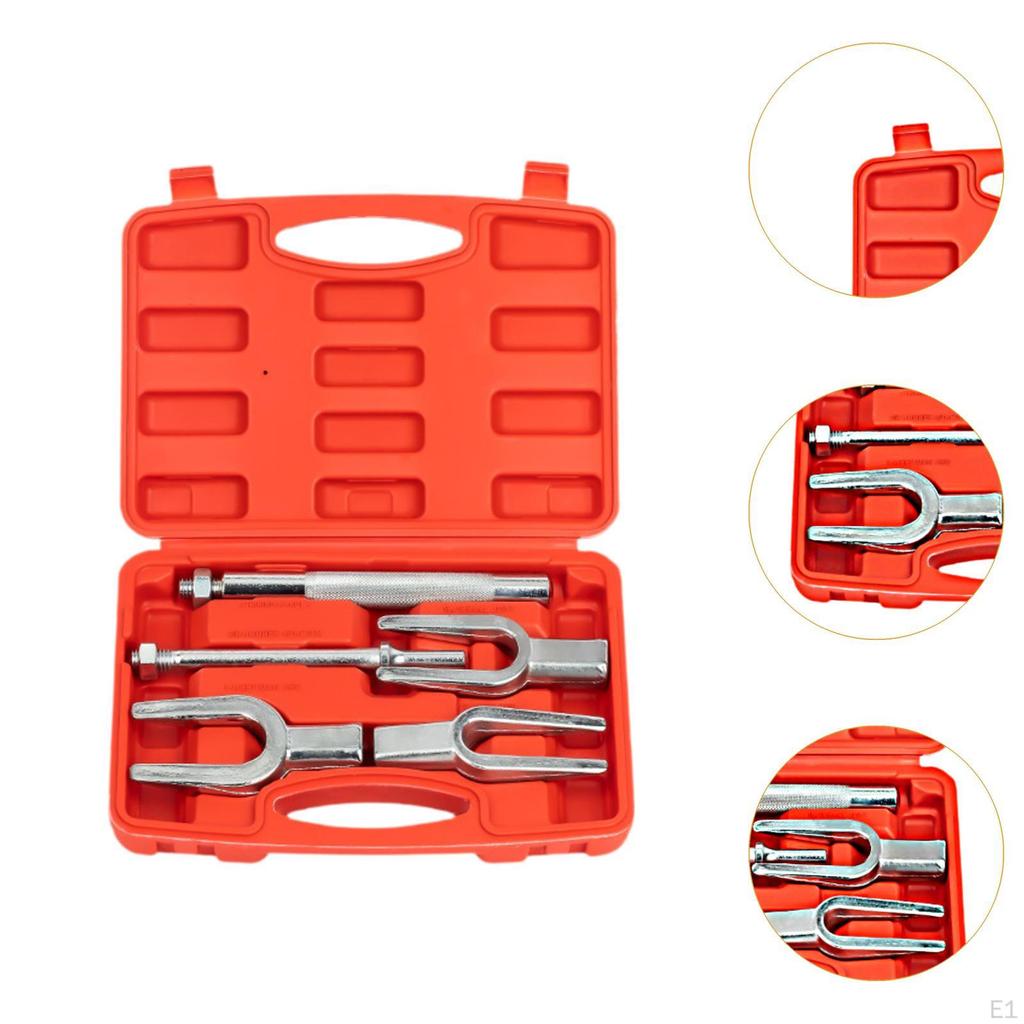 5x Ball Joint Splitter Tie Rod Removal Joint, Rod, and Pitman Arm with Storage Box