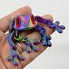 3D Printing Creative plus Humorous Lifelike 3D Frog Variable Style Refrigerator Magnets Playthings Action Children Movable Joint Fidget Playthings