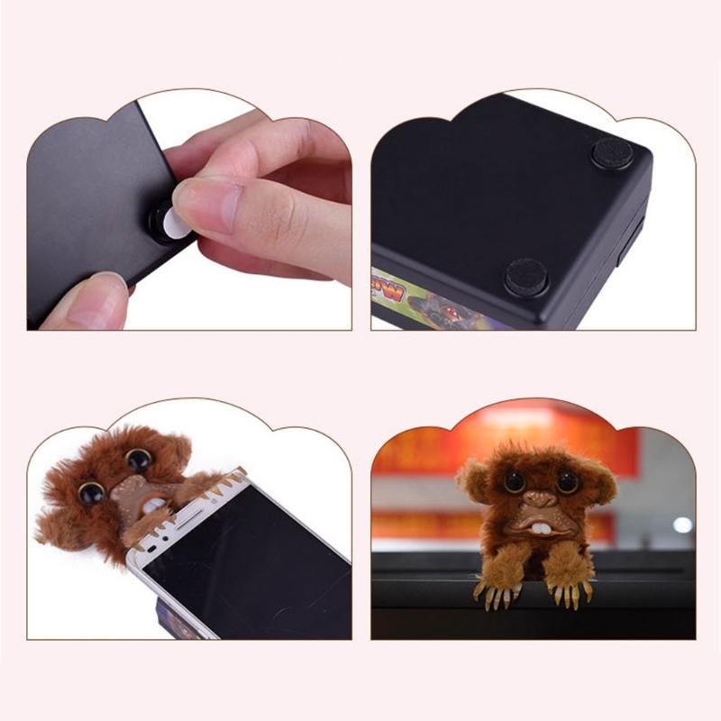 Monkey Box Model Halloween Toy with Timer Hilarious Monkey Box Artificial Scary Monkey Box Children Gifts