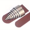 10pc Half Circle Punching Die, Belt Tail Puncher, Leather Bag Shoulder Tail Punching Tool, C-Type Hole Cutting Die Head Mold