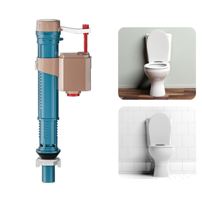 Valvole di Riempimento per WC Valvole di Riempimento Silenziose Valvole Risparmio Idrico per Varie Profondità di Serbatoio