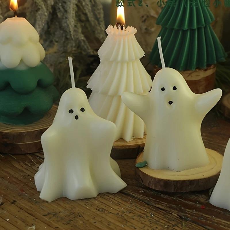 Halloween Aromatherapy Halloween Props Smokeless Candles Party Decoration Room Fragrance Gift 1PC