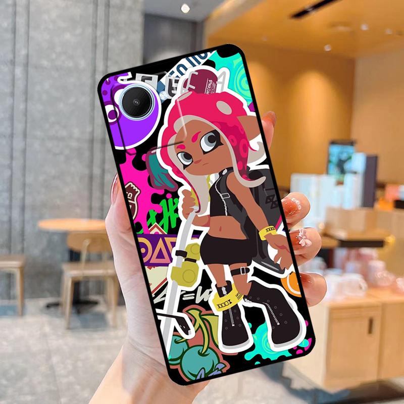 Splatoon 2 Case For Realme C55 C33 C31 C35 C30 C11 C15 C25s C21Y GT Neo 5 3T 2T 8 9 10 11 Pro Plus