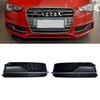 Stainless Steel Sport Style Fog Light Frame Cover for 2012-2016 A5/S5 Front Bumper Air Vent
