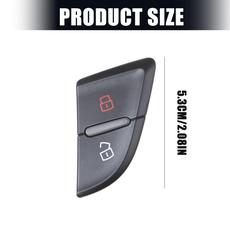 High Sensitivity Car Door Lock Button Quick Response ABS Construction Right Hand Drive Vehicles 8K1962107 for RS4