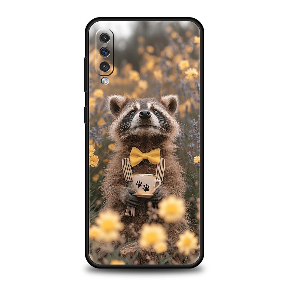 Mapache Phone Case for Samsung Galaxy A56 A36 A26 A16 A34 A24 A42 A22 A20 A12 A40 A30 A10 5G Soft TPU Cover Shell Fundas Capas