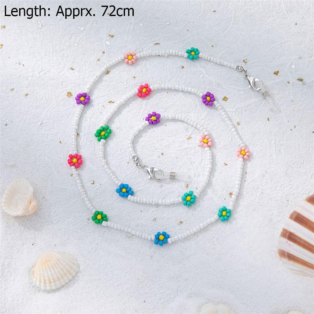 Women Girls Colorful Soft Pottery Eyeglass Chain Sunglasses Rope Neck Strap Cord Glasses Lanyard