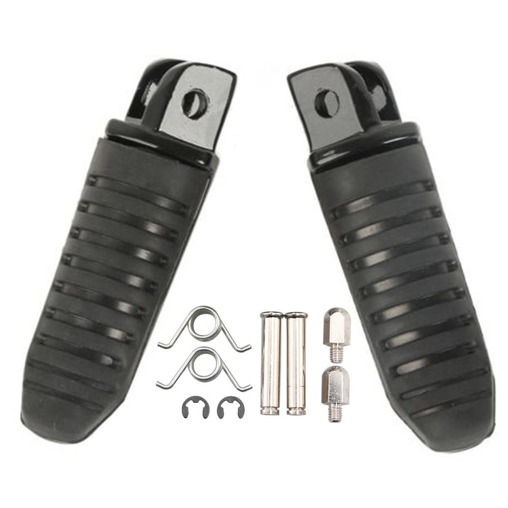 Motorcycle Front Rider Footpegs Rear Passenger Foot Pegs Pedal Footrest For Suzuki GSX650F GSX 650F 1400 I B-King Universal