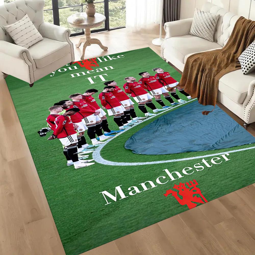 Manchester Floor Rug Office Rug Design For Game Room Balcony Living Rooms Hallway Antislip Rug Office Home Decor Perfect Birthdaychristmas Gift Idea