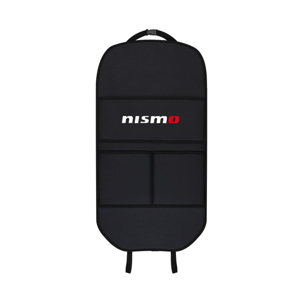 Car Seat Back Protector Organizer Travel Stowing Tidying Storage Bag For Nissan Nismo Tiida GTR 240SX Qashqai J10 Wheel Hubcap