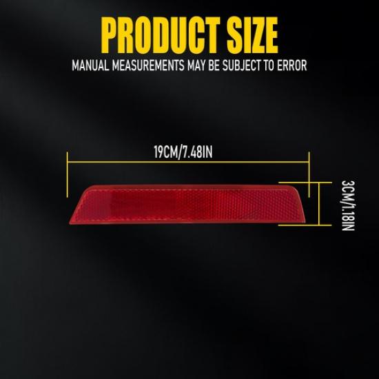 Rear Bumper Reflector Light Left Driver Side Fit For Chevrolet Equinox 2010-17 K