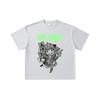 260 GSM Double Yarn 32 Count 100% Cotton Spy x Family V5 Anya Print Unisex Heavy Cotton T Shirt