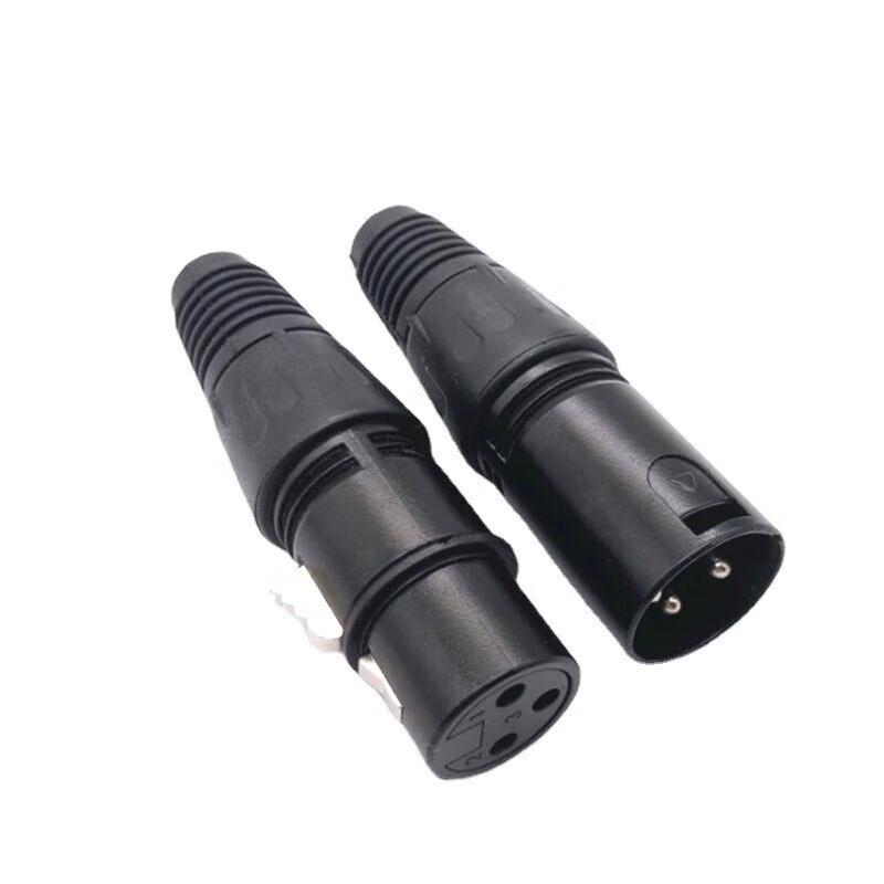 Jiechuang Para złącz audio XLR 3-pinowych