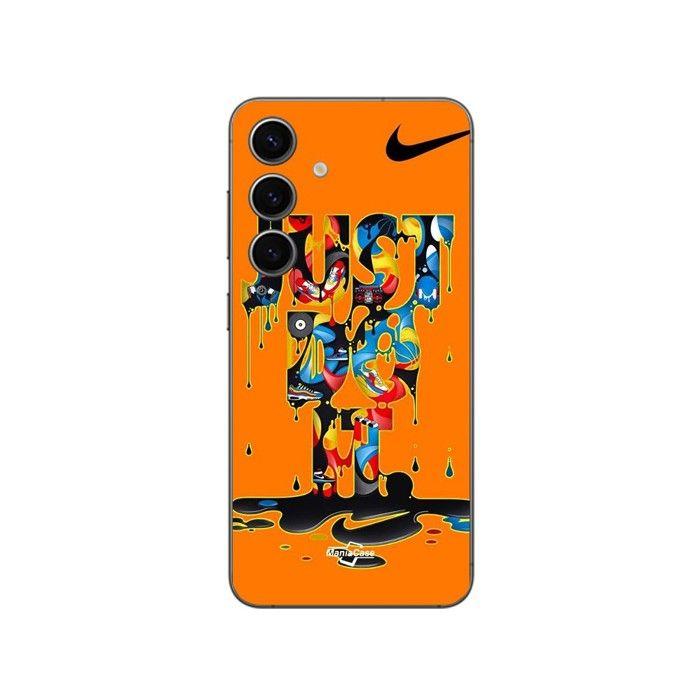 Cover per Samsung Galaxy S25 Plus graffiti nike just do it nero