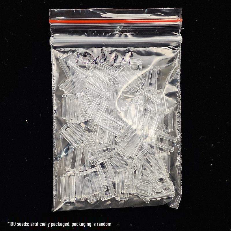 100 Pairs Double-Plug Frameless Glasses Frame with Accessories