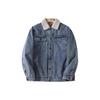 Men's Thickened Lambswool Denim Jacket - Warm, Trendy, Casual Winter Outerwear