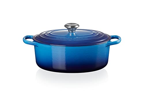 Le Creuset Cocotte Oval Cookware 31 cm Azure