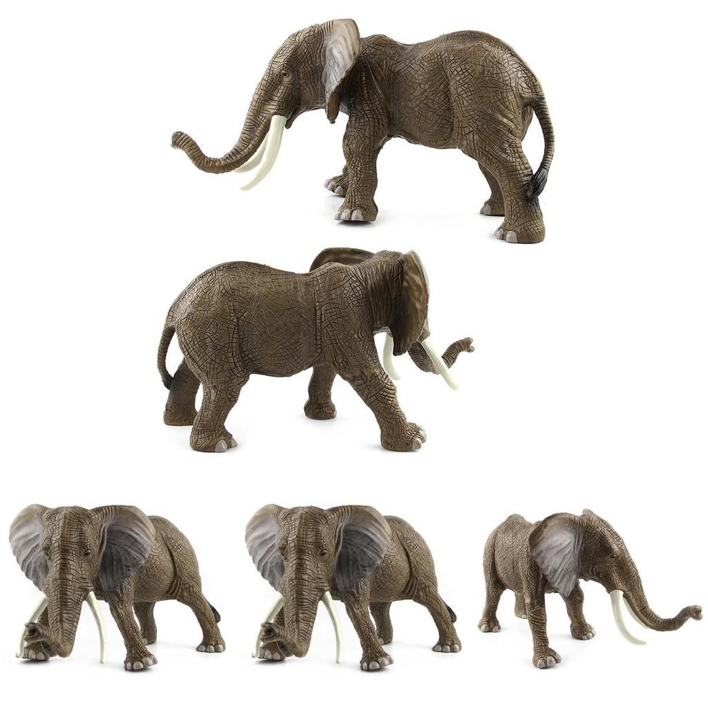 Premium Quality Pvc Elephant Animal Model With Exquisite Design For Display And Gifting
